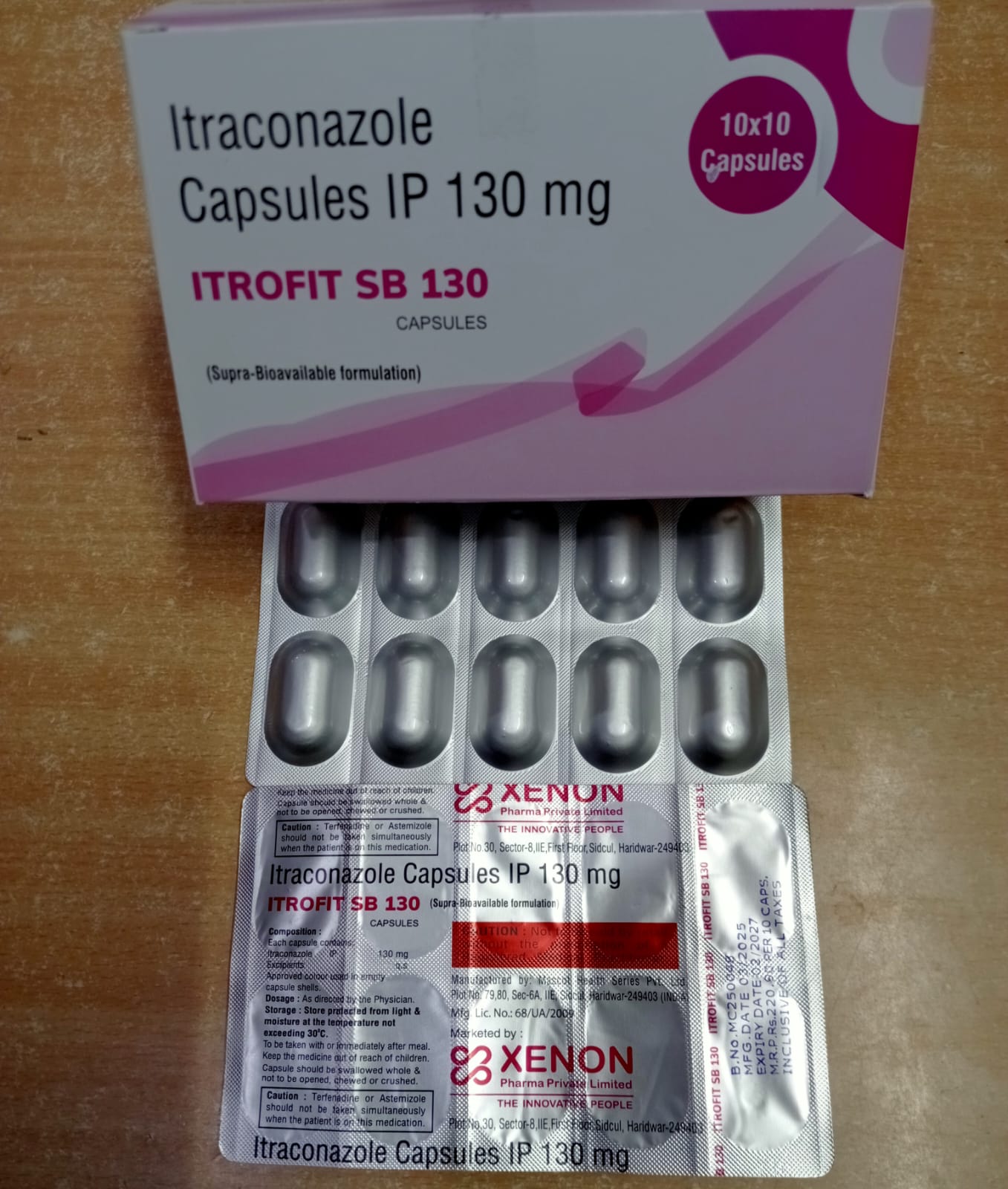 ITROFIT SB 130 CAPSULES